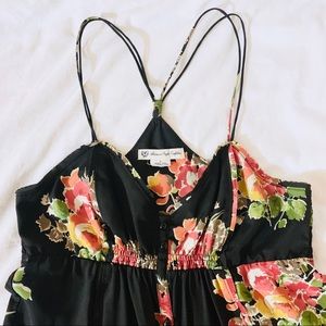 Floral Flared Midi Dreas